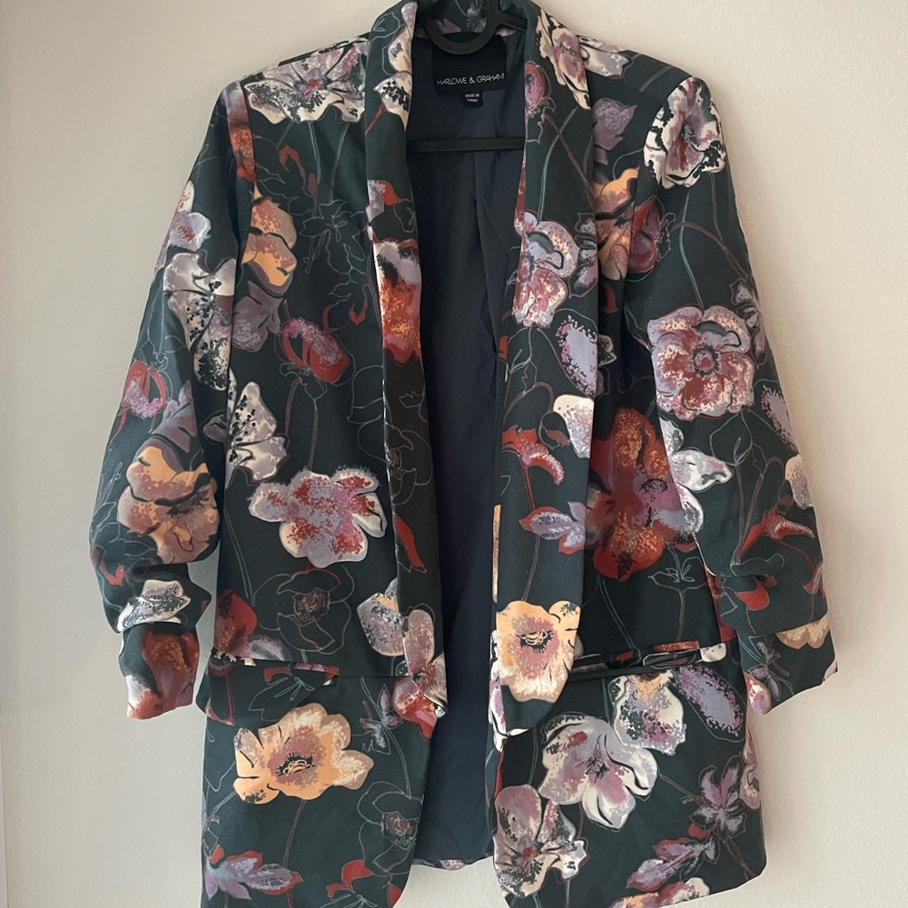 Floral Blazer